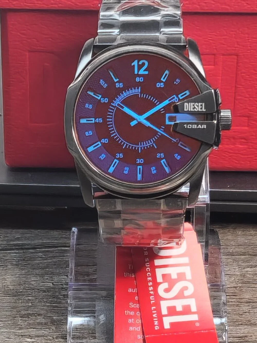 DIESEL Master Chief chronograph gunmetal-tone watch (DZ-1965)